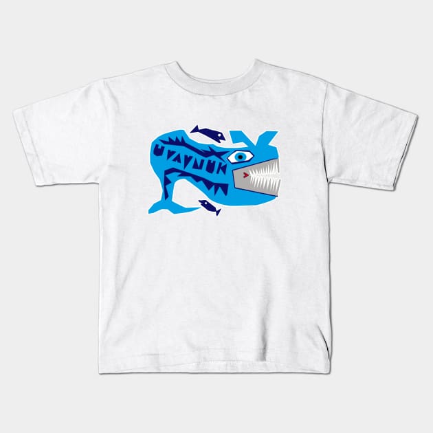 Uvavnuk - Whale Kids T-Shirt by Exile Kings 
